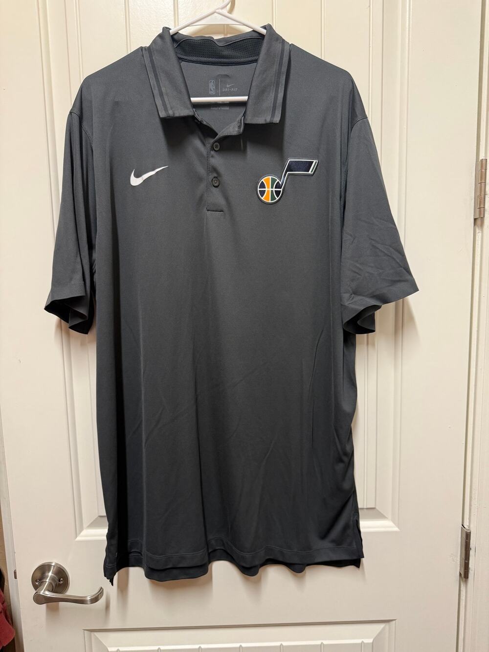 Utah Jazz Nike Dri-Fit NBA Performance polo Mens Big & Tall  XXLT